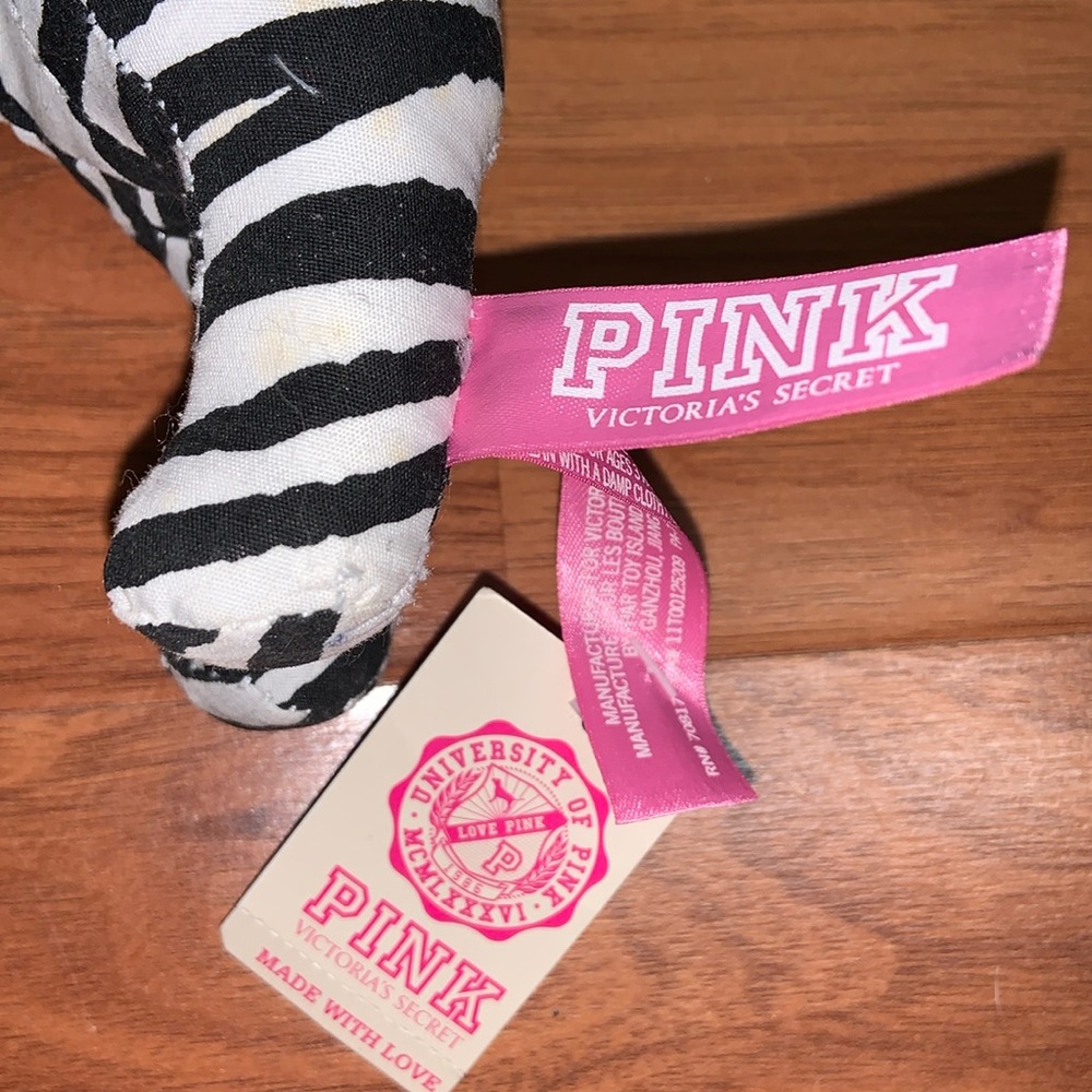 NWT PINK by Victoria’s Secret Zebra Print Dog - Picture 10 of 11